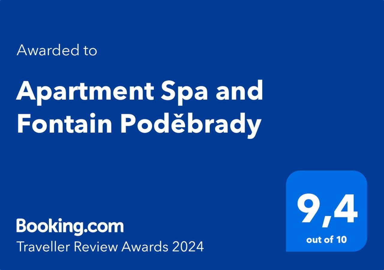 Apartment Spa And Fontain 포데브라디 외부 사진